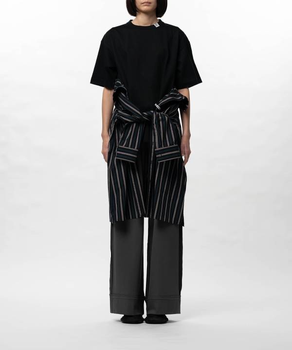 Shirt Combined T-shirt Dress