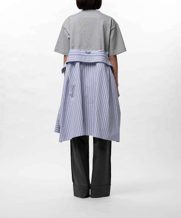Shirt Combined T-shirt Dress