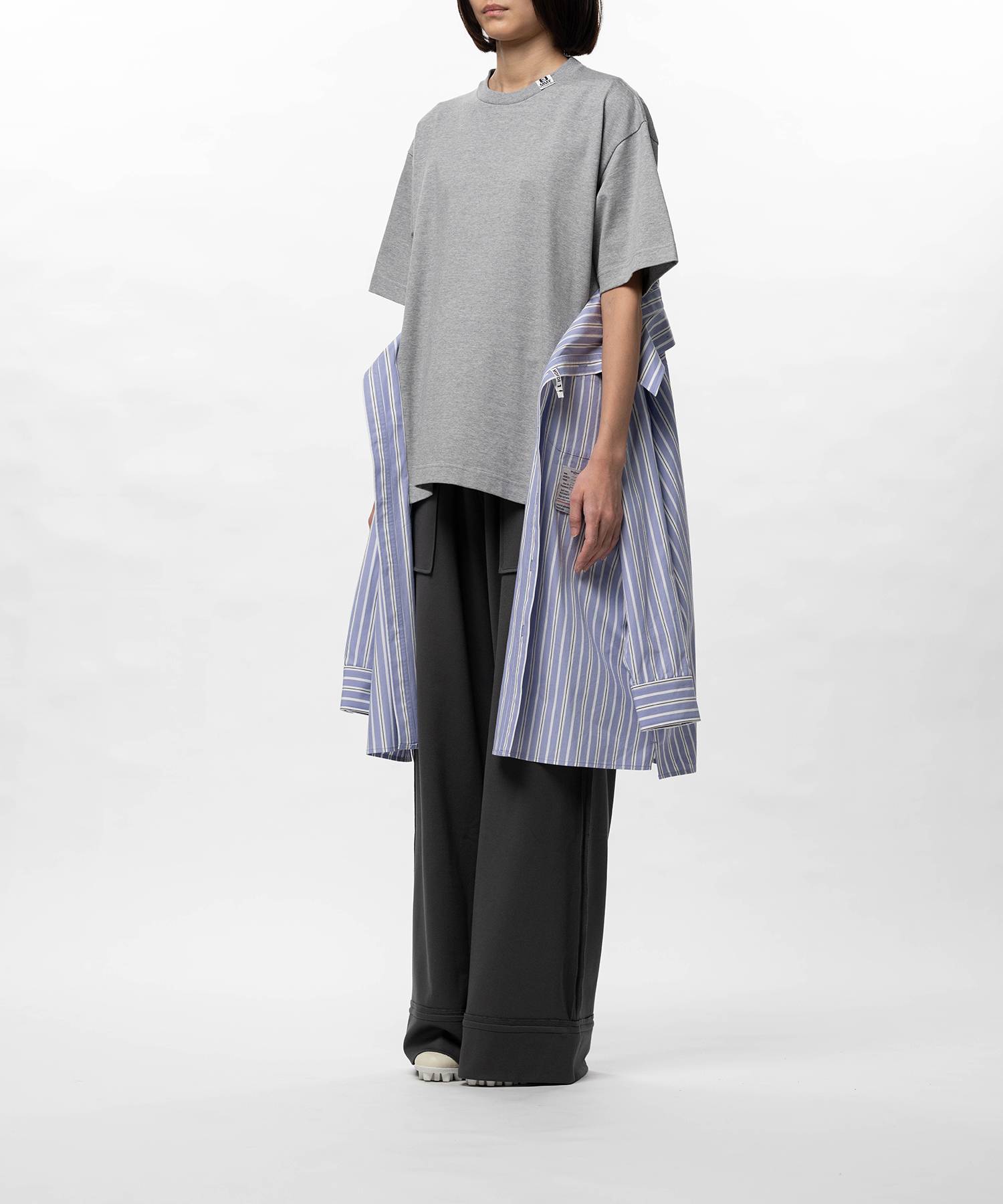 Shirt Combined T-shirt Dress