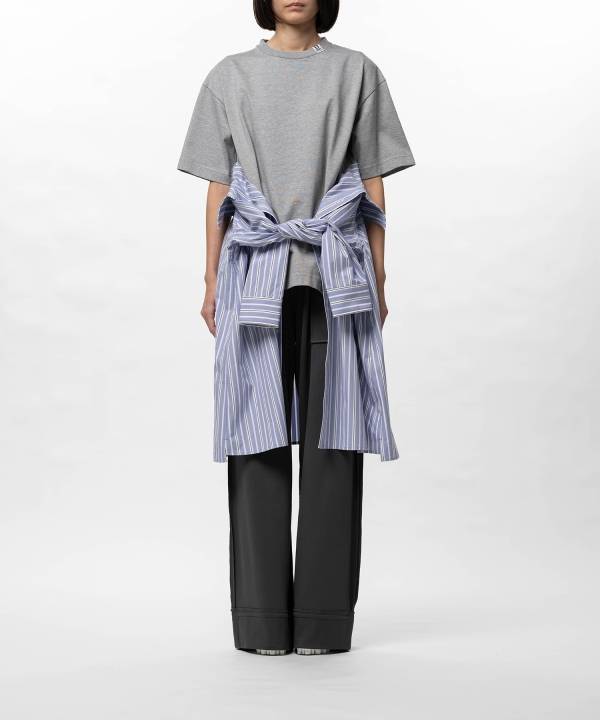 Shirt Combined T-shirt Dress