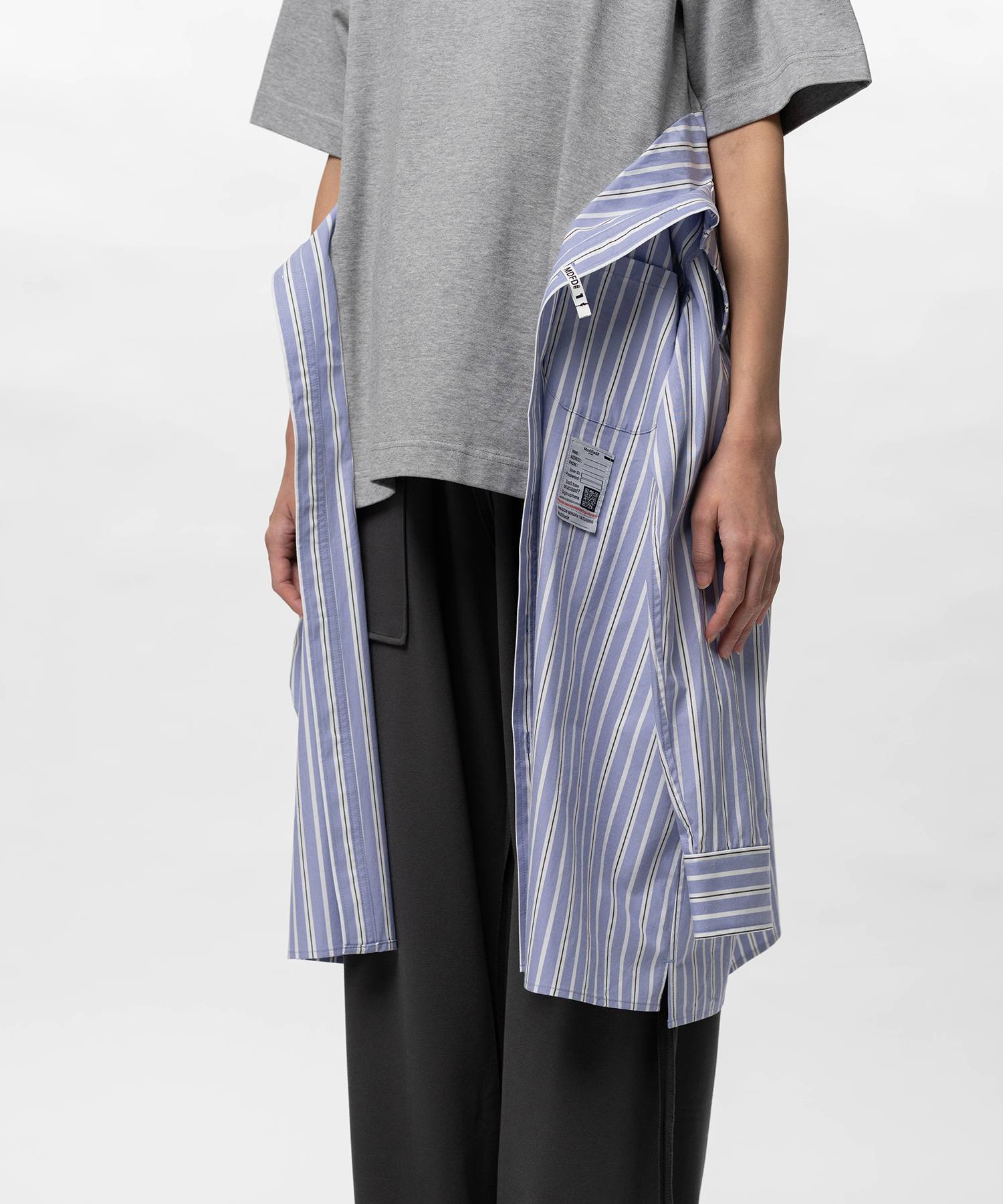 Shirt Combined T-shirt Dress