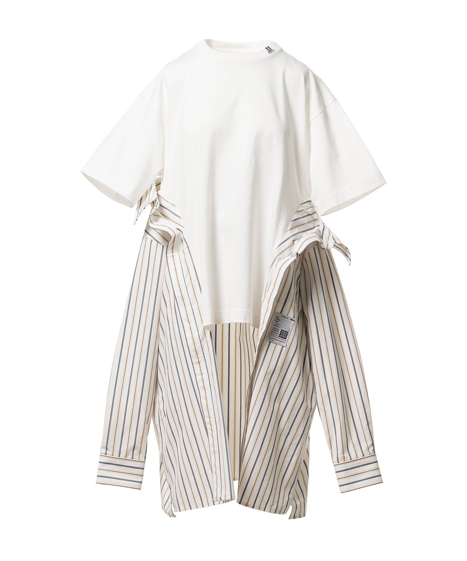 Shirt Combined T-shirt Dress