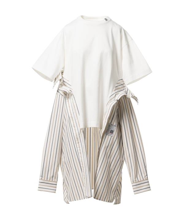 Shirt Combined T-shirt Dress