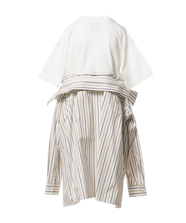 Shirt Combined T-shirt Dress
