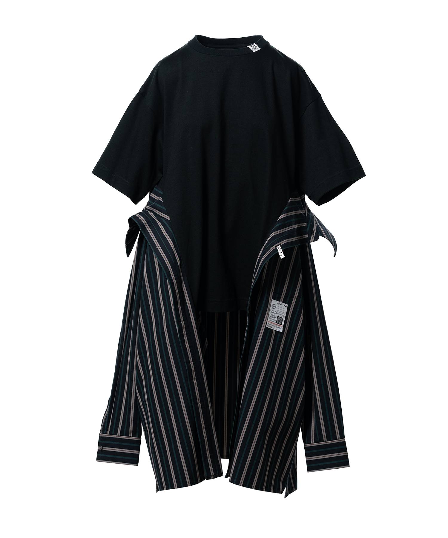 Shirt Combined T-shirt Dress