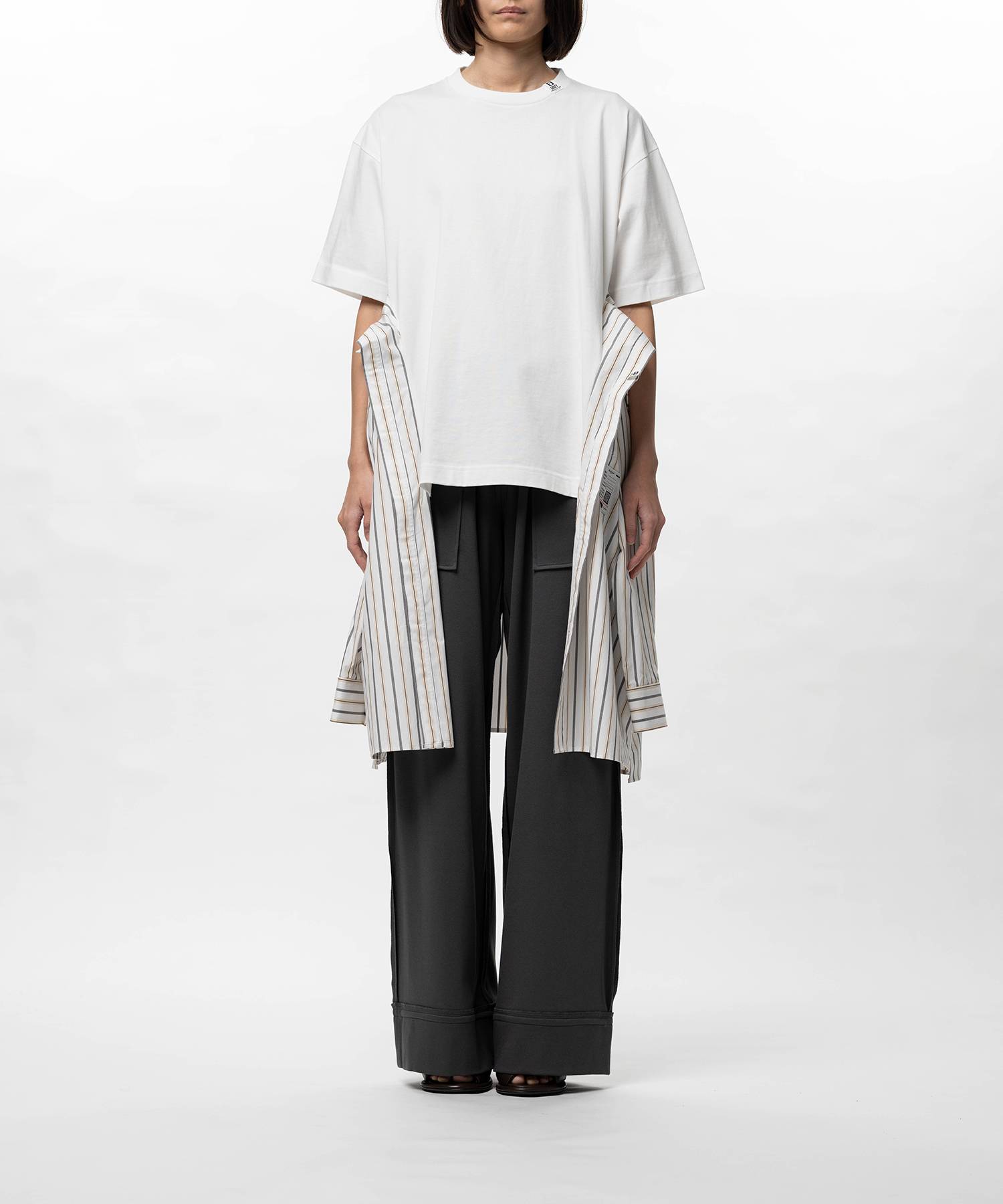 Shirt Combined T-shirt Dress