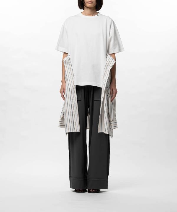 Shirt Combined T-shirt Dress