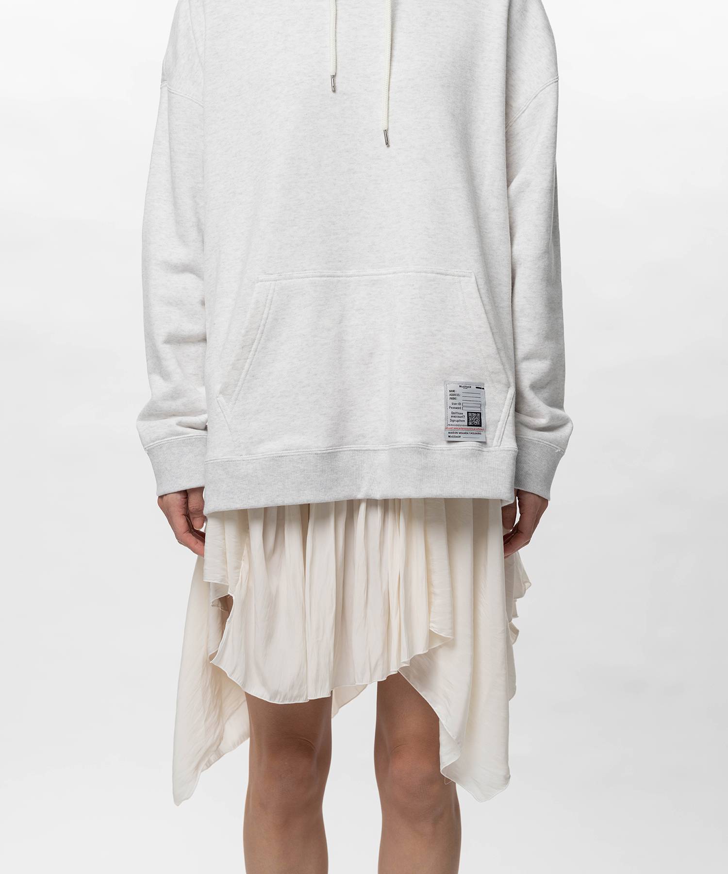 Hoodie Combined Dress
