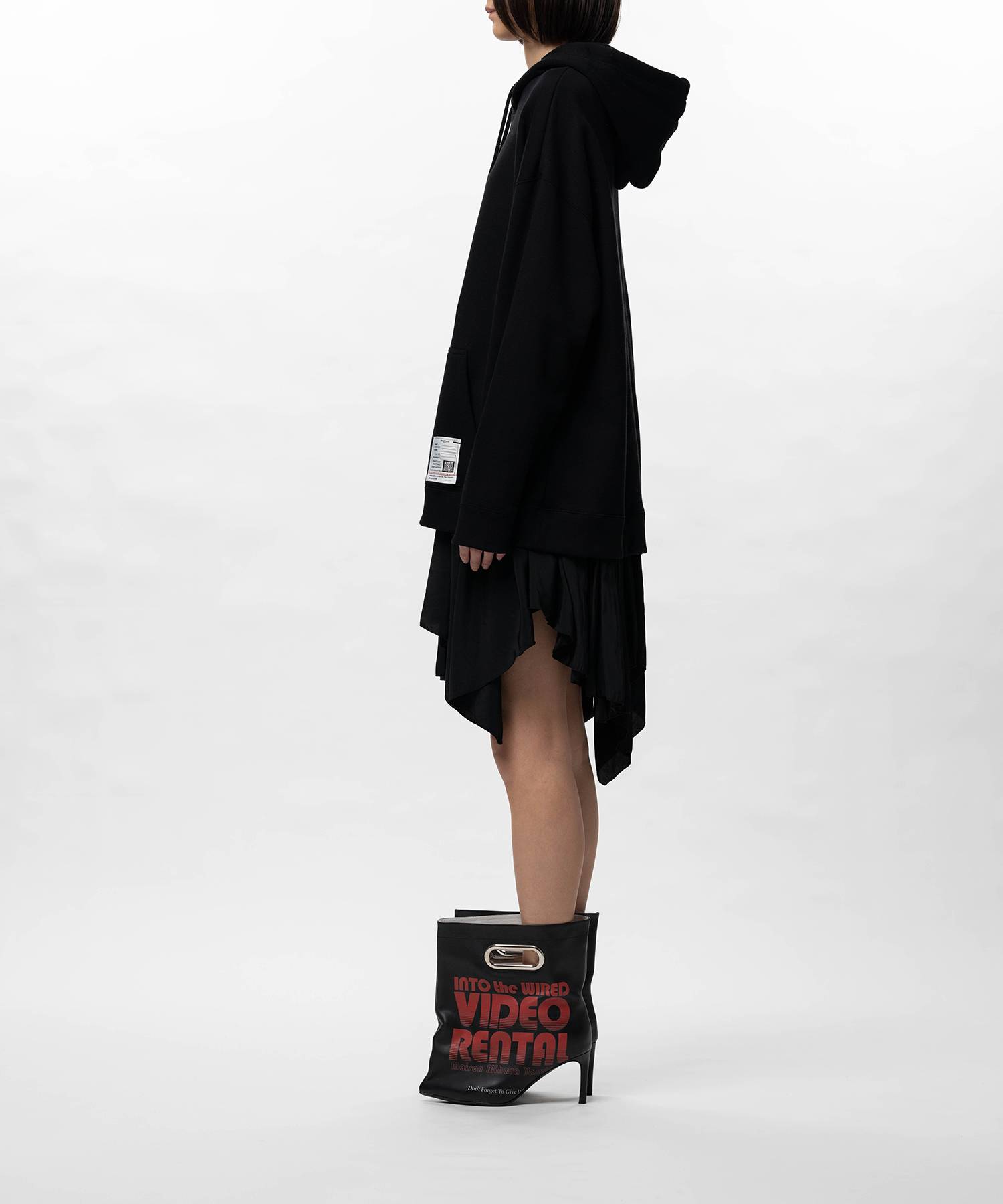 Hoodie Combined Dress