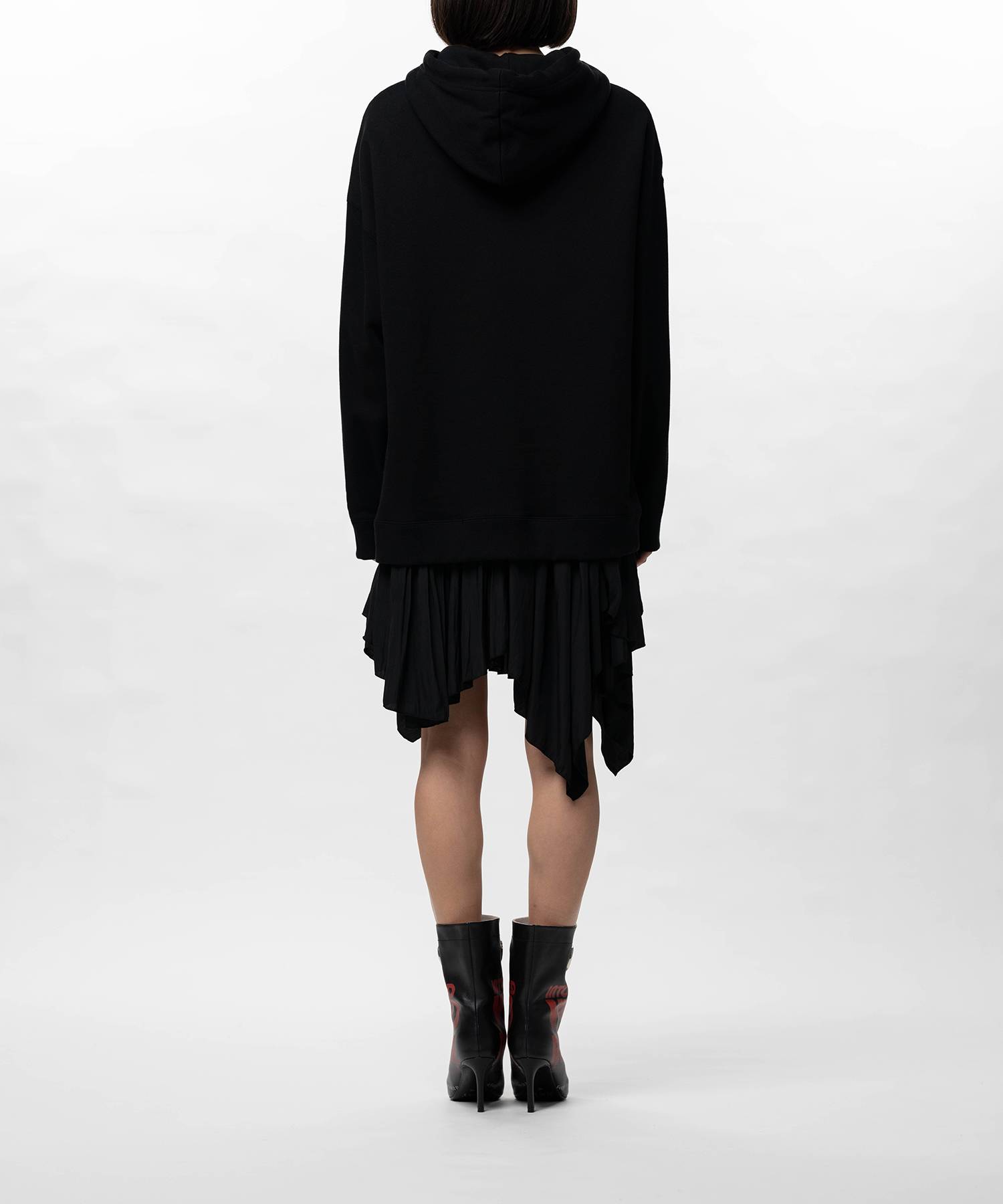 Hoodie Combined Dress