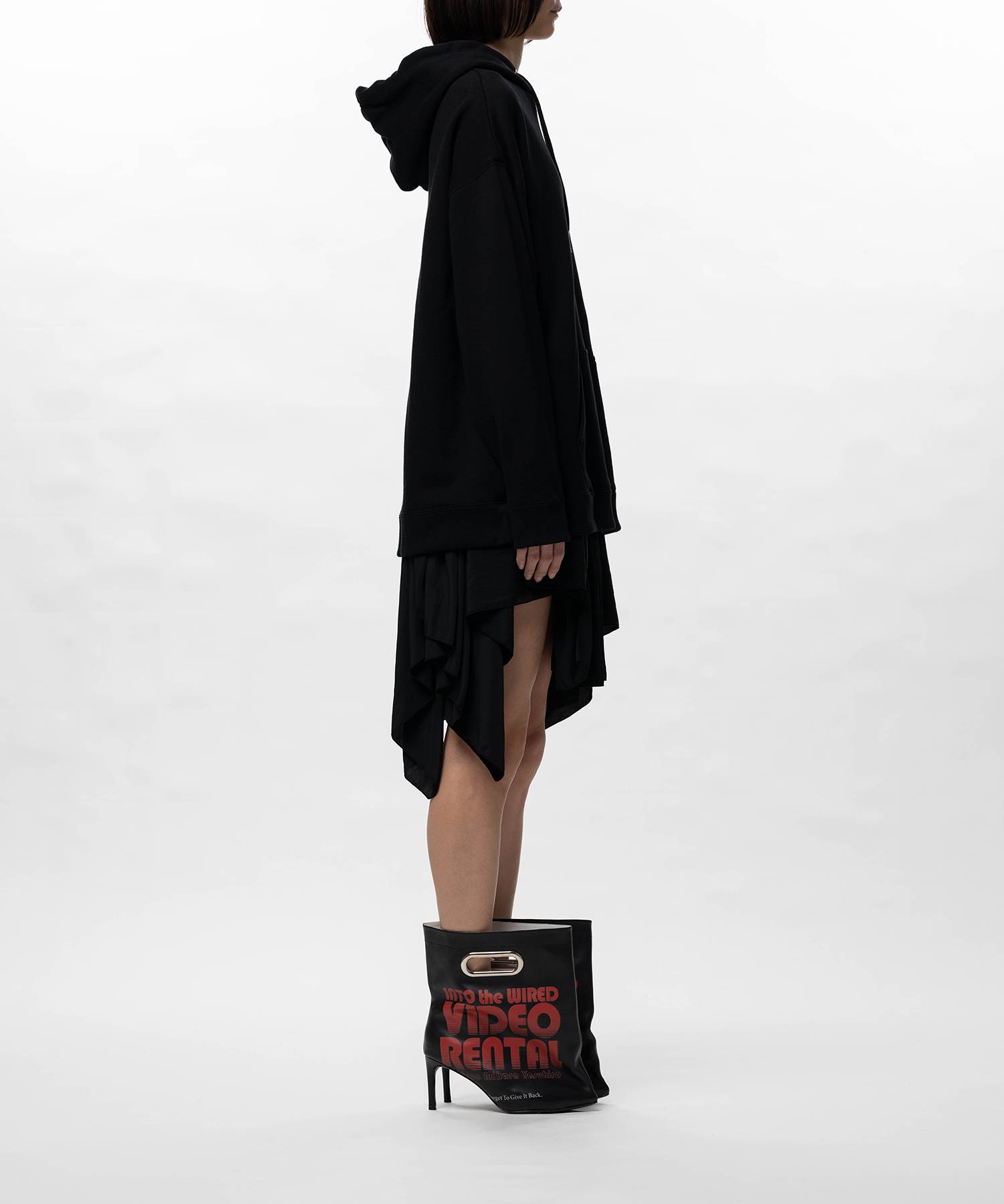 Hoodie Combined Dress