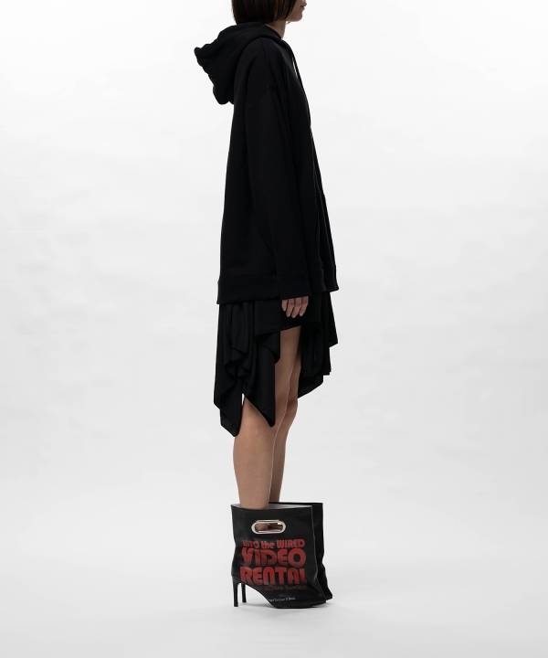 Hoodie Combined Dress