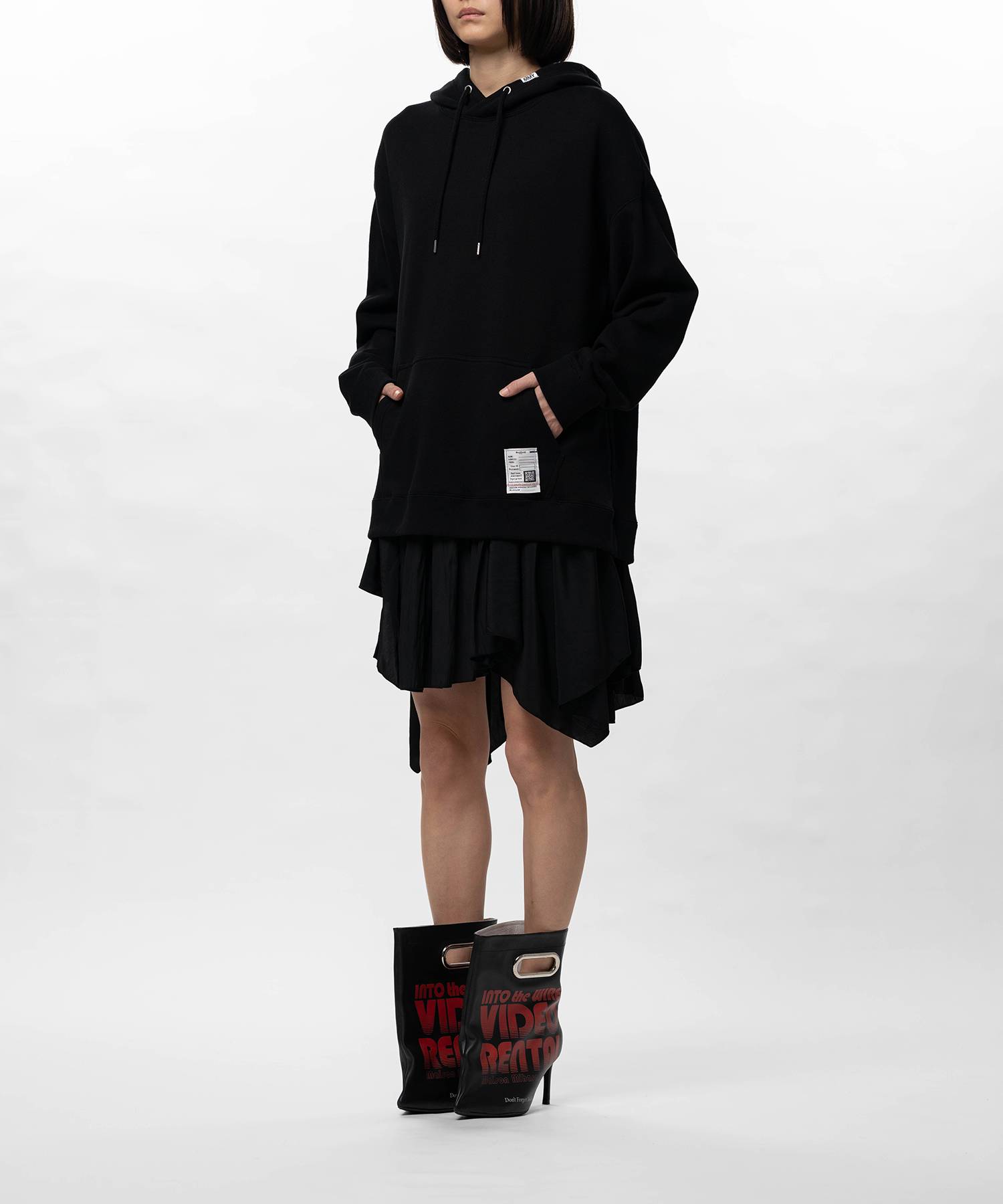 Hoodie Combined Dress