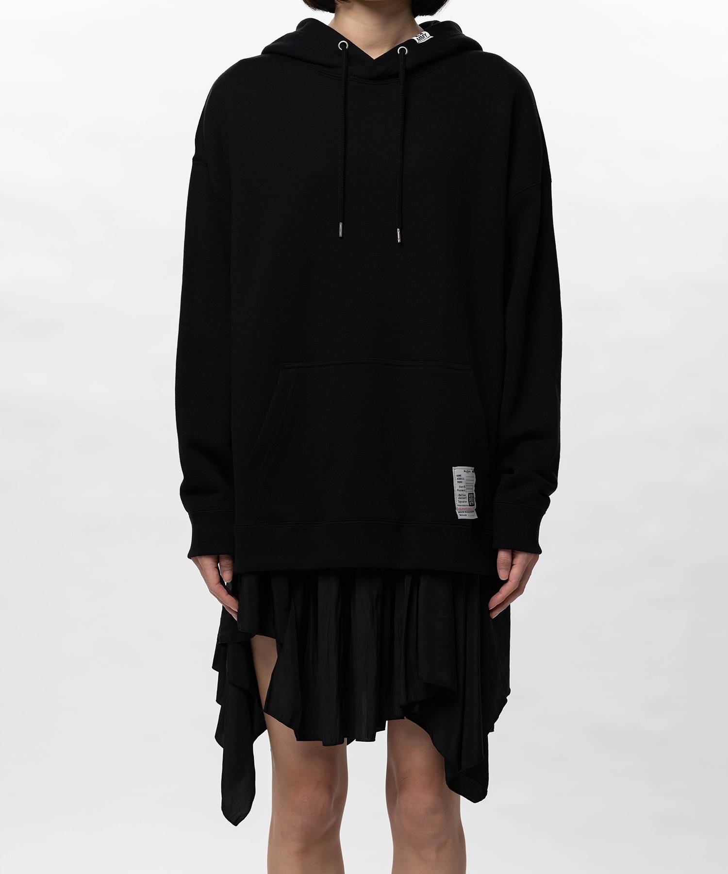 Hoodie Combined Dress