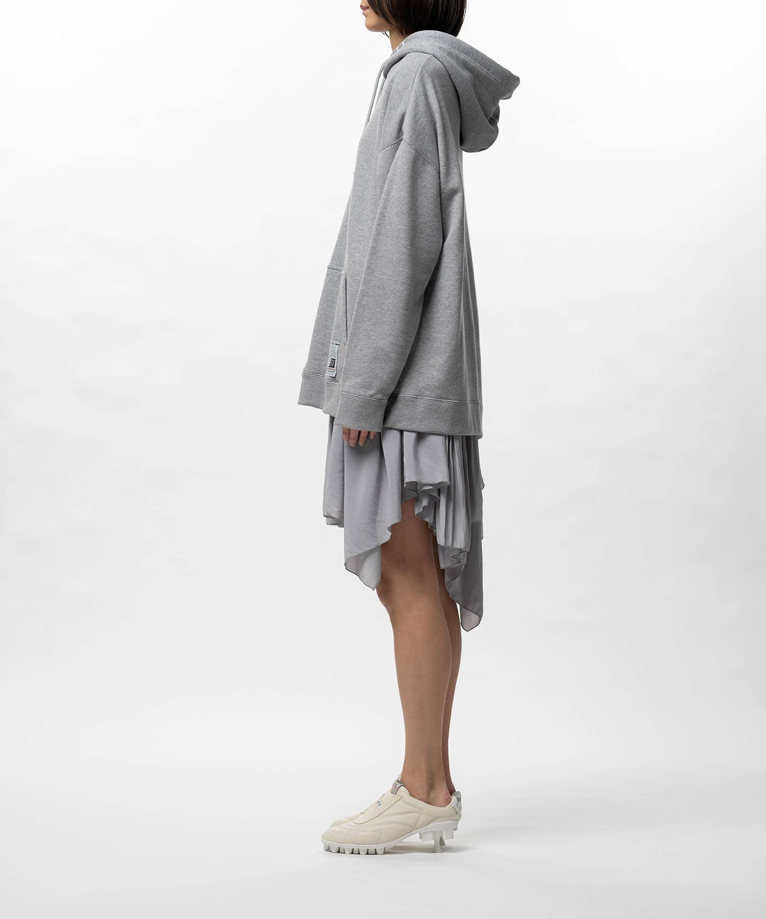 Hoodie Combined Dress