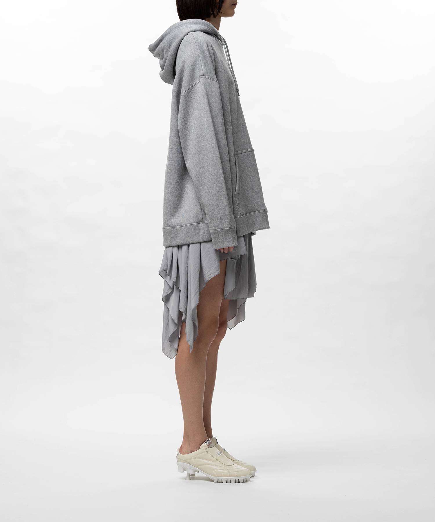 Hoodie Combined Dress