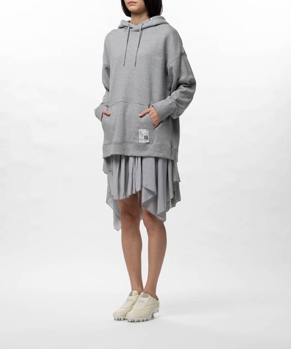 Hoodie Combined Dress