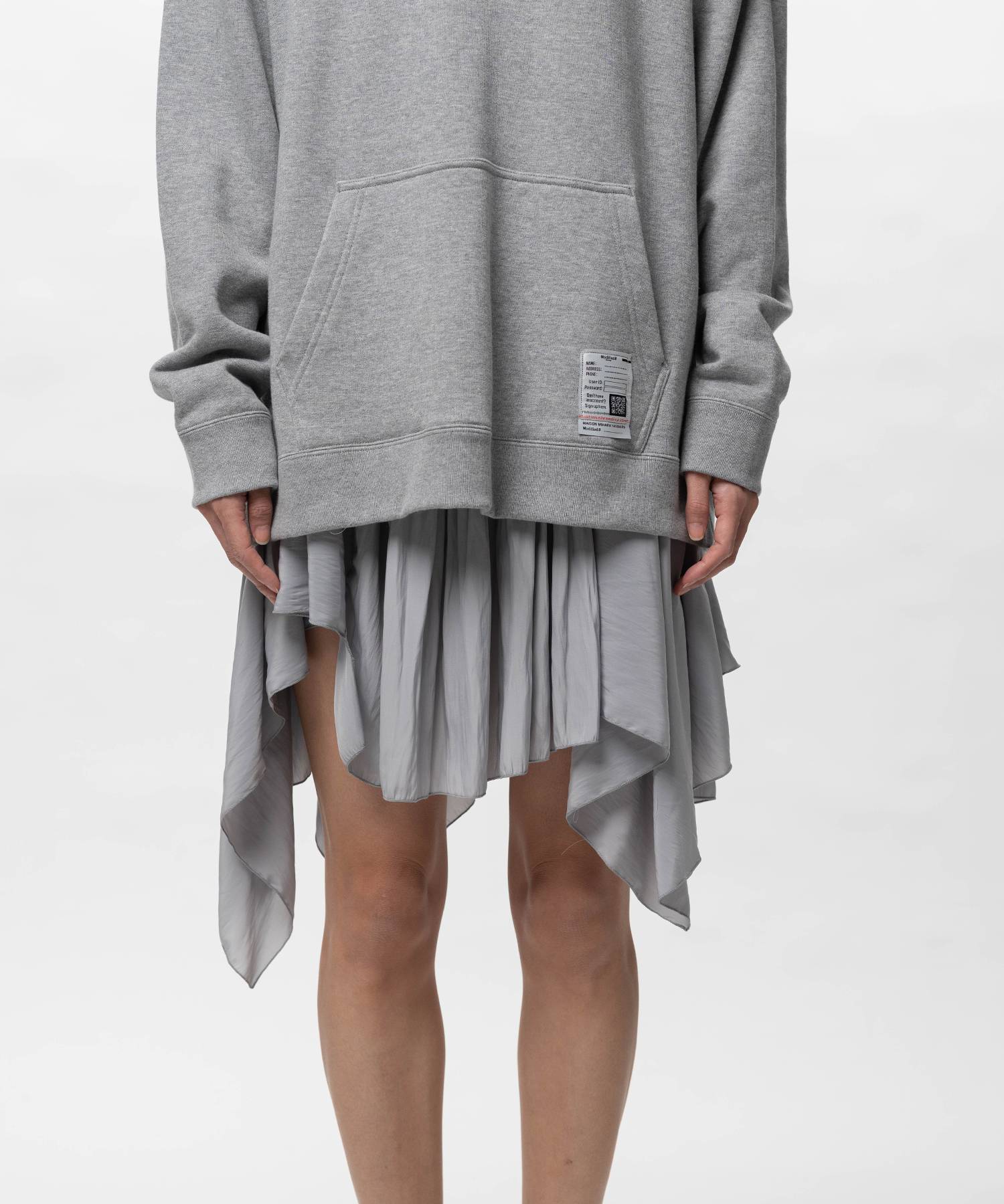 Hoodie Combined Dress