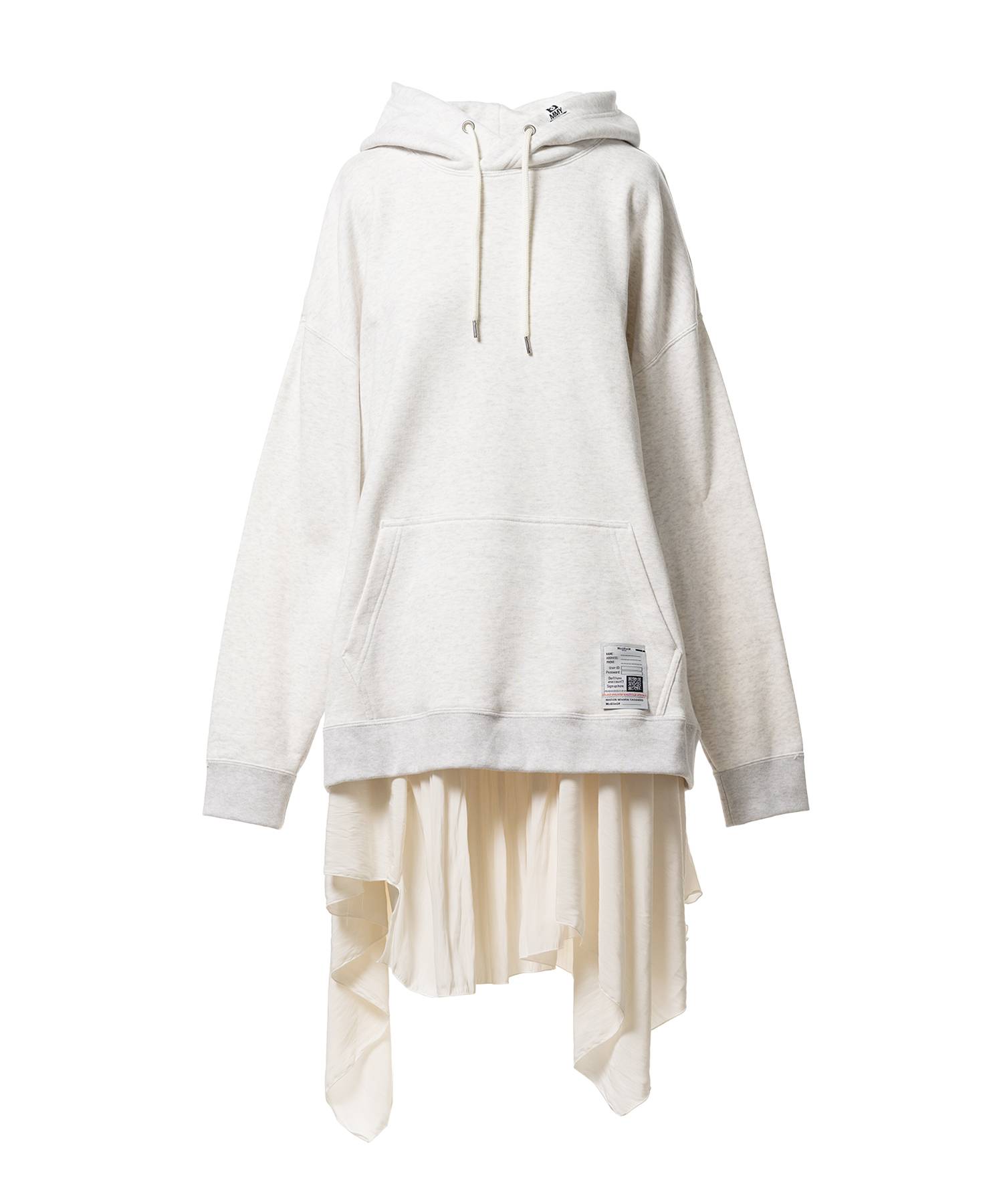 Hoodie Combined Dress