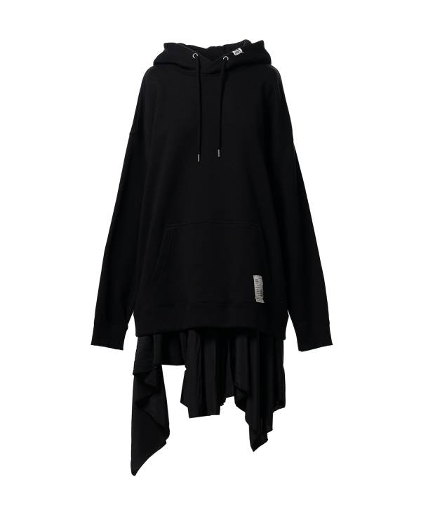 Hoodie Combined Dress