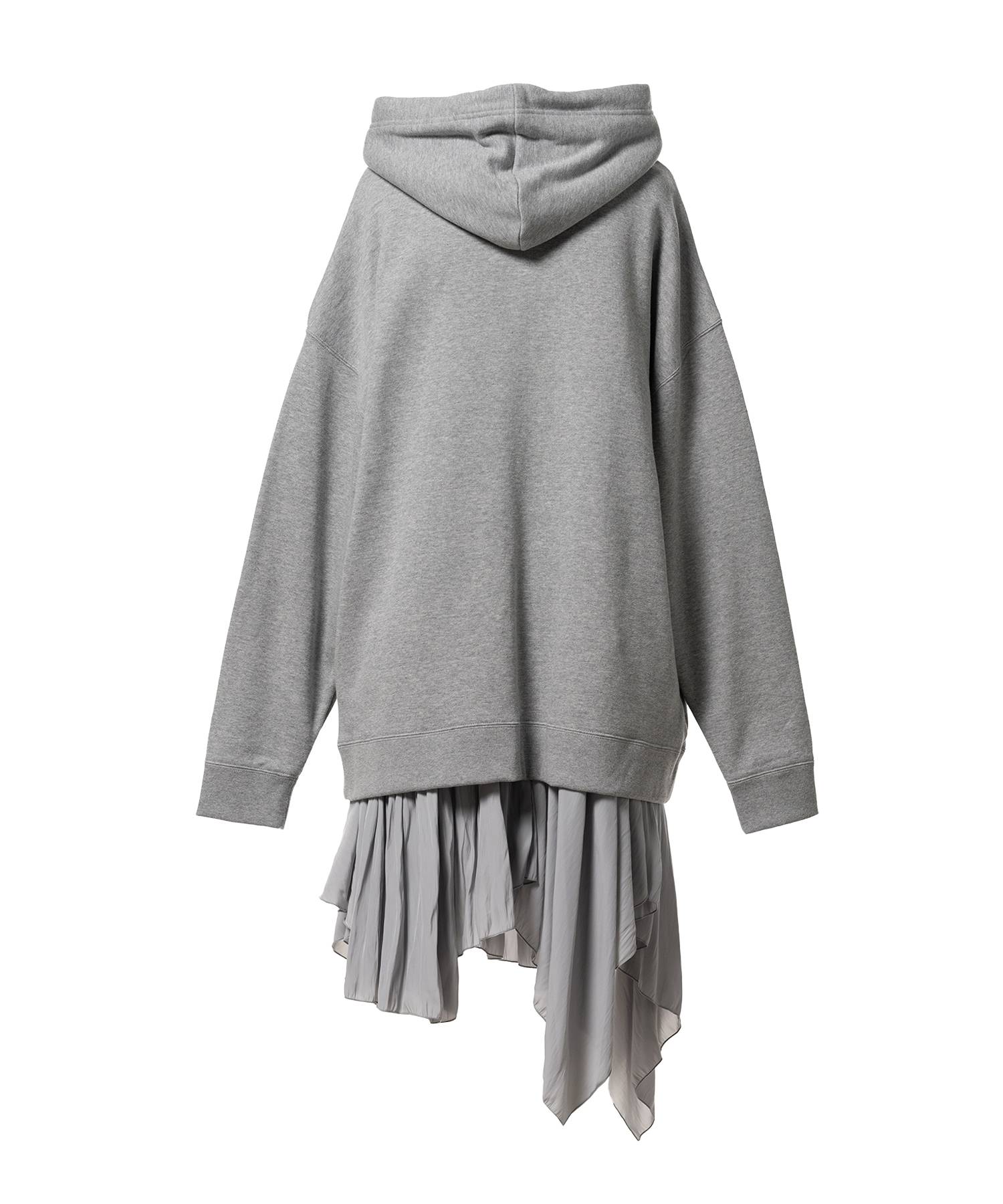 Hoodie Combined Dress