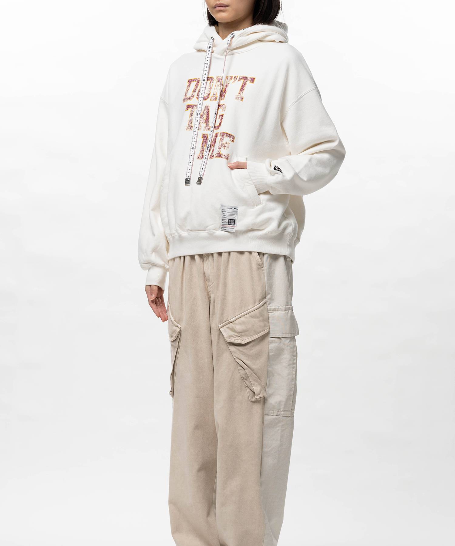 Don't Tag Me Printed Hoodie