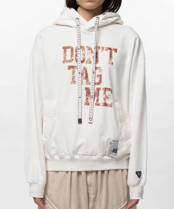 Don't Tag Me Printed Hoodie