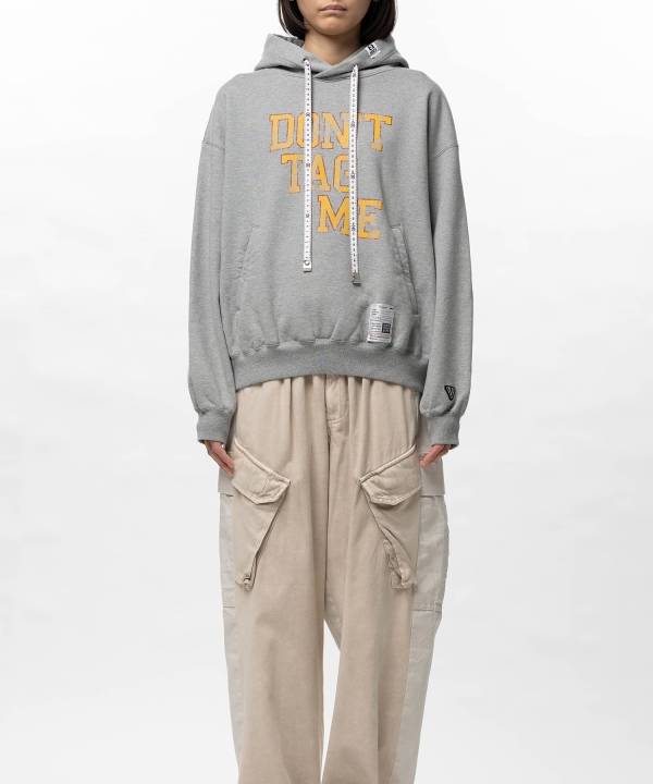 Don't Tag Me Printed Hoodie