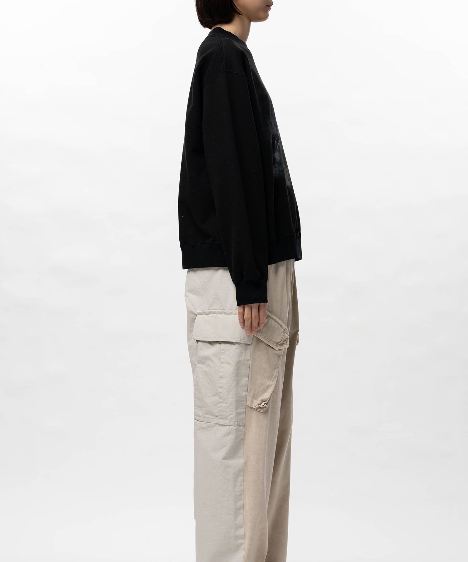 Cat Printed Sweatshirt