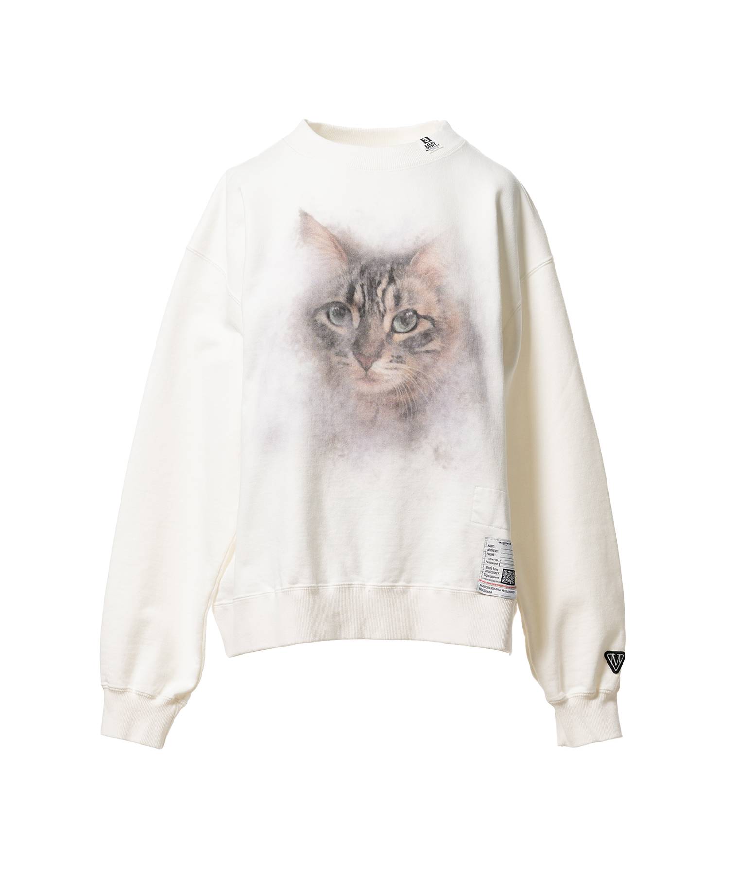 Cat Printed Sweatshirt