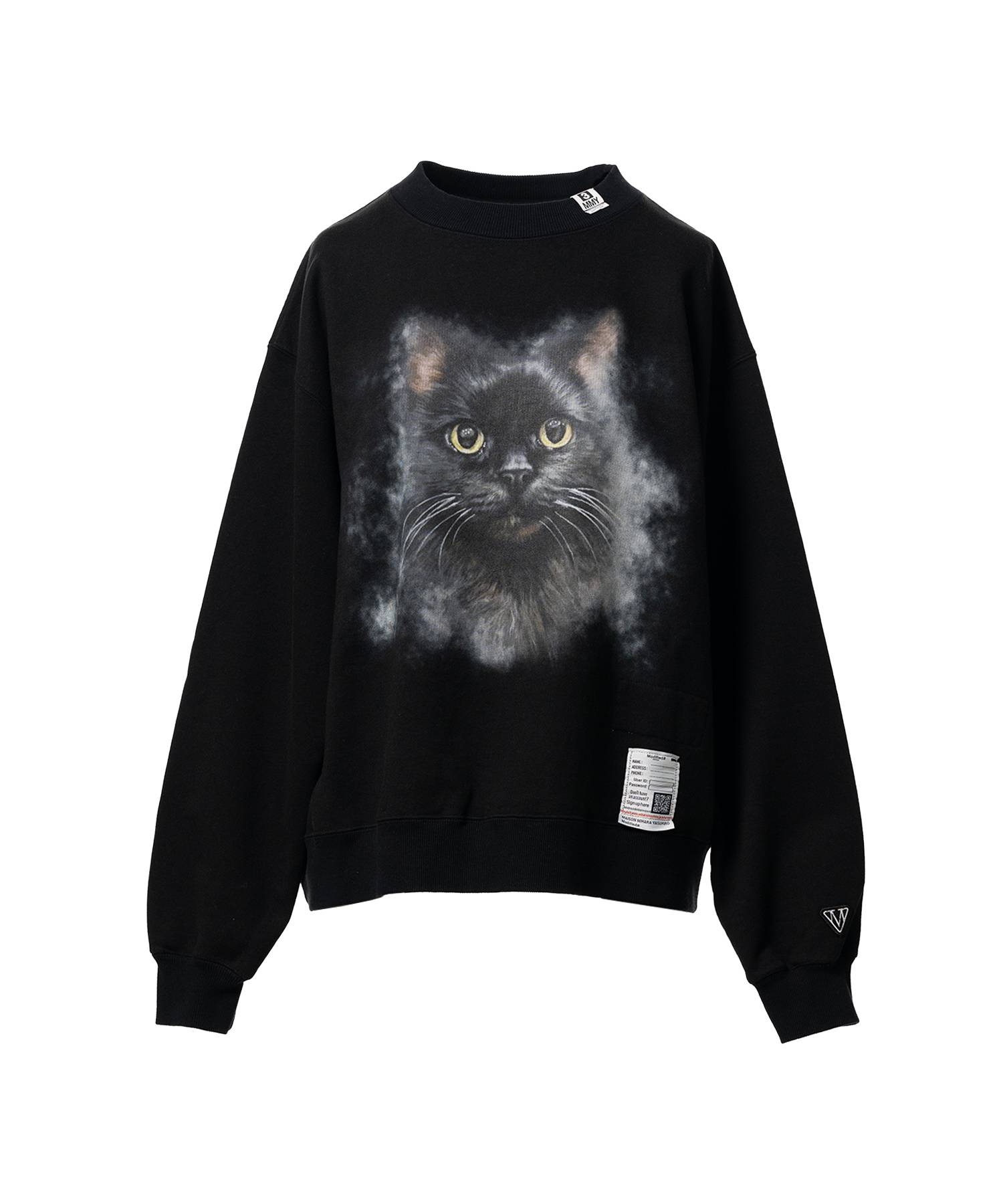 Cat Printed Sweatshirt