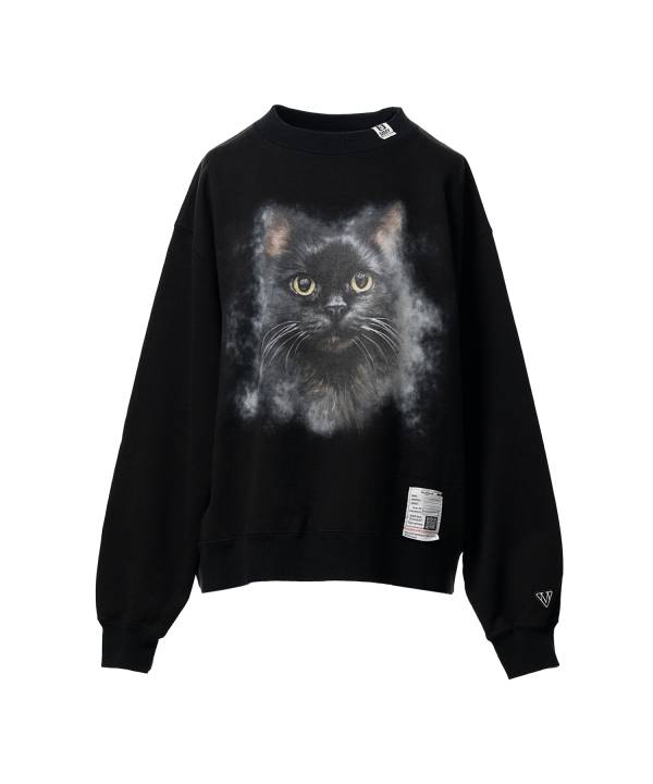 Cat Printed Sweatshirt