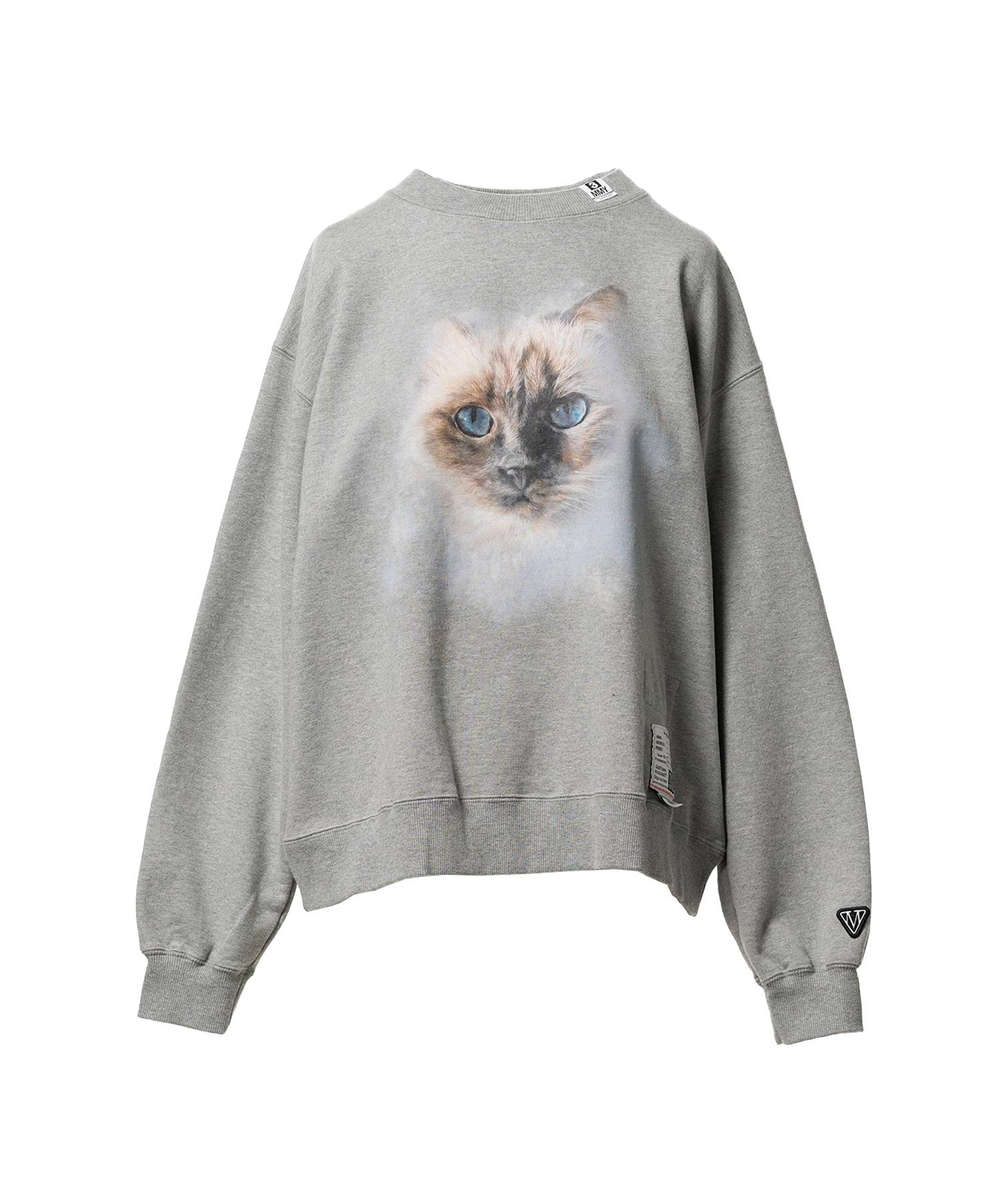 Cat Printed Sweatshirt