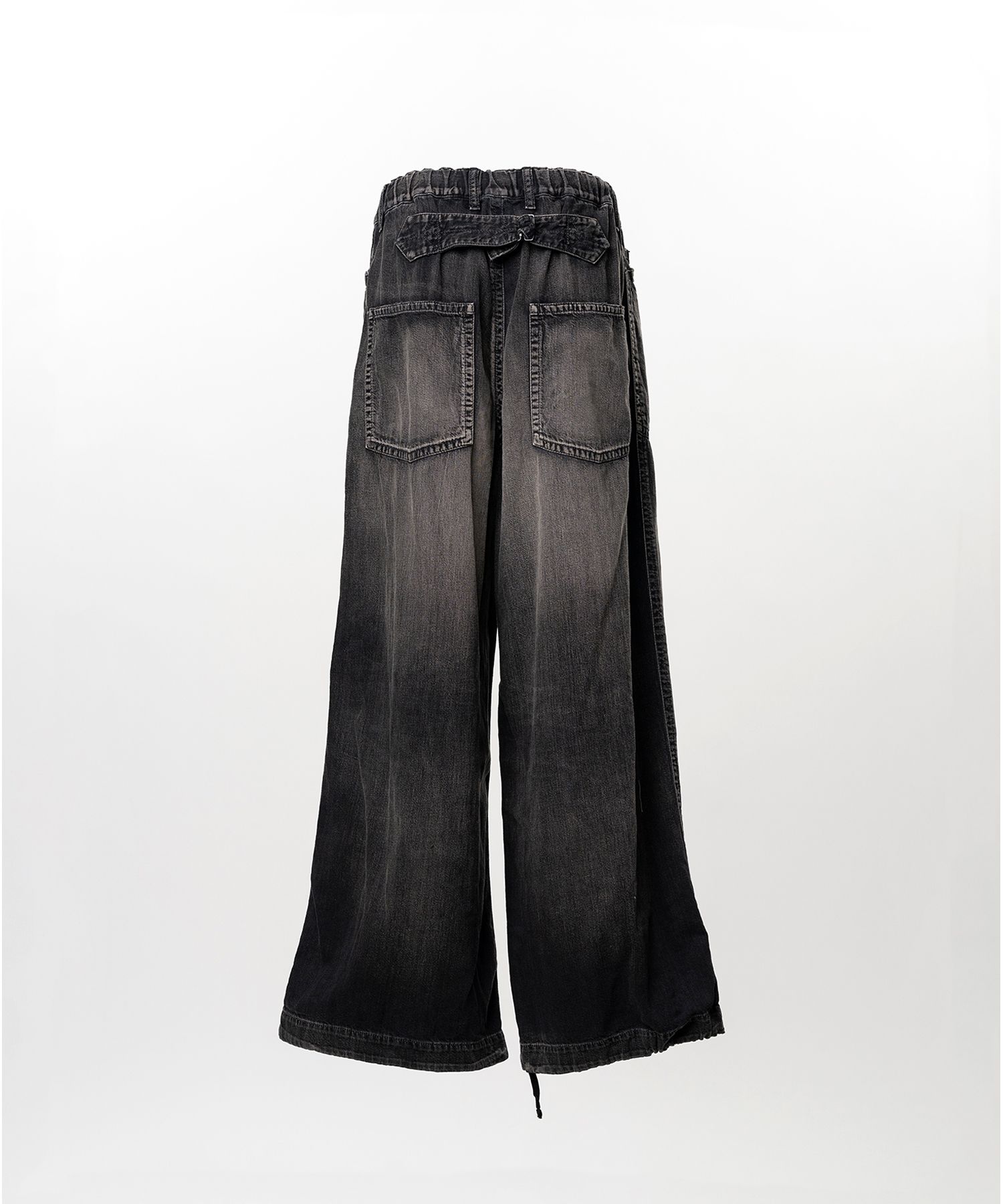 Light Denim Wide Pants