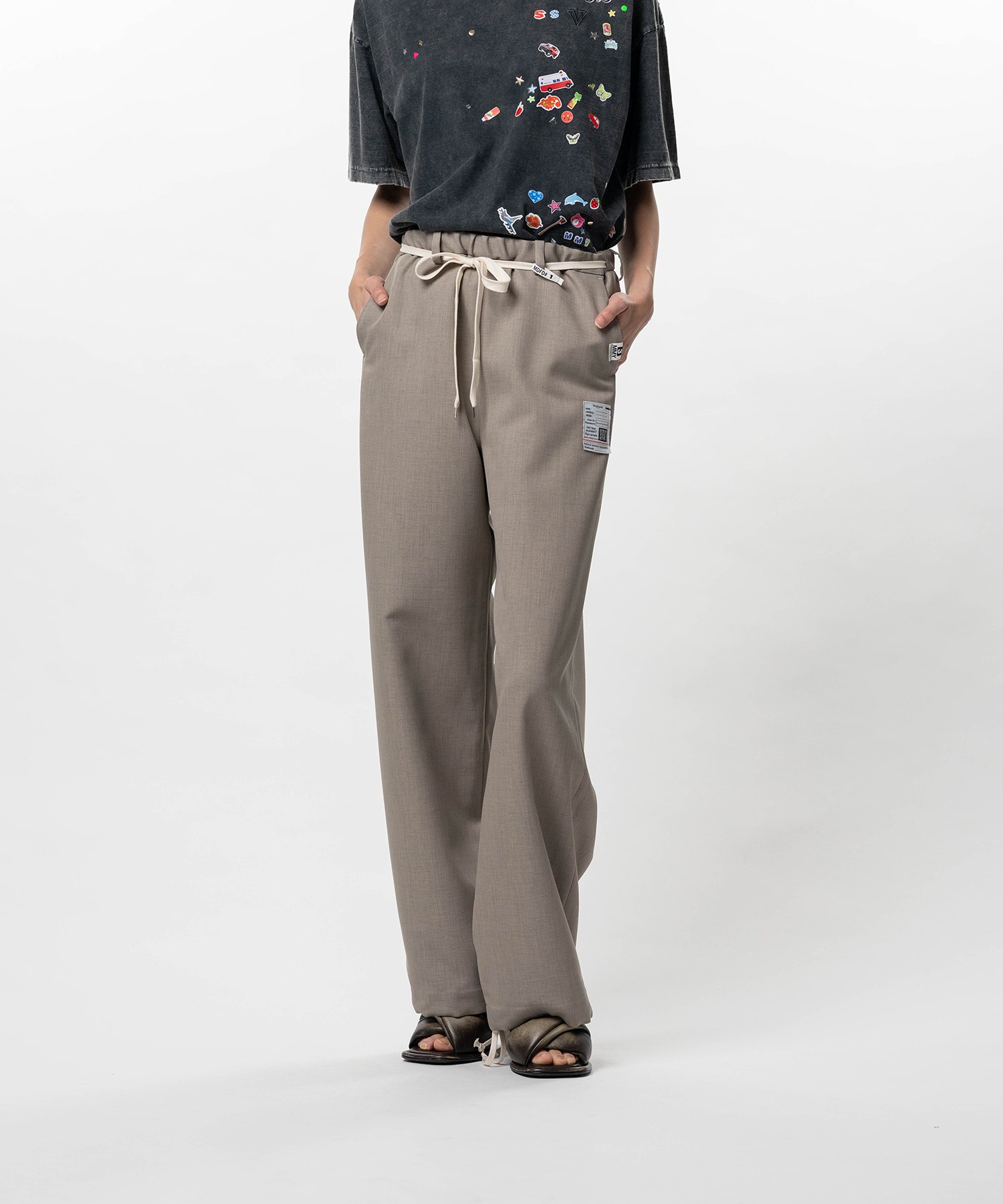 Wool Like Easy Pants