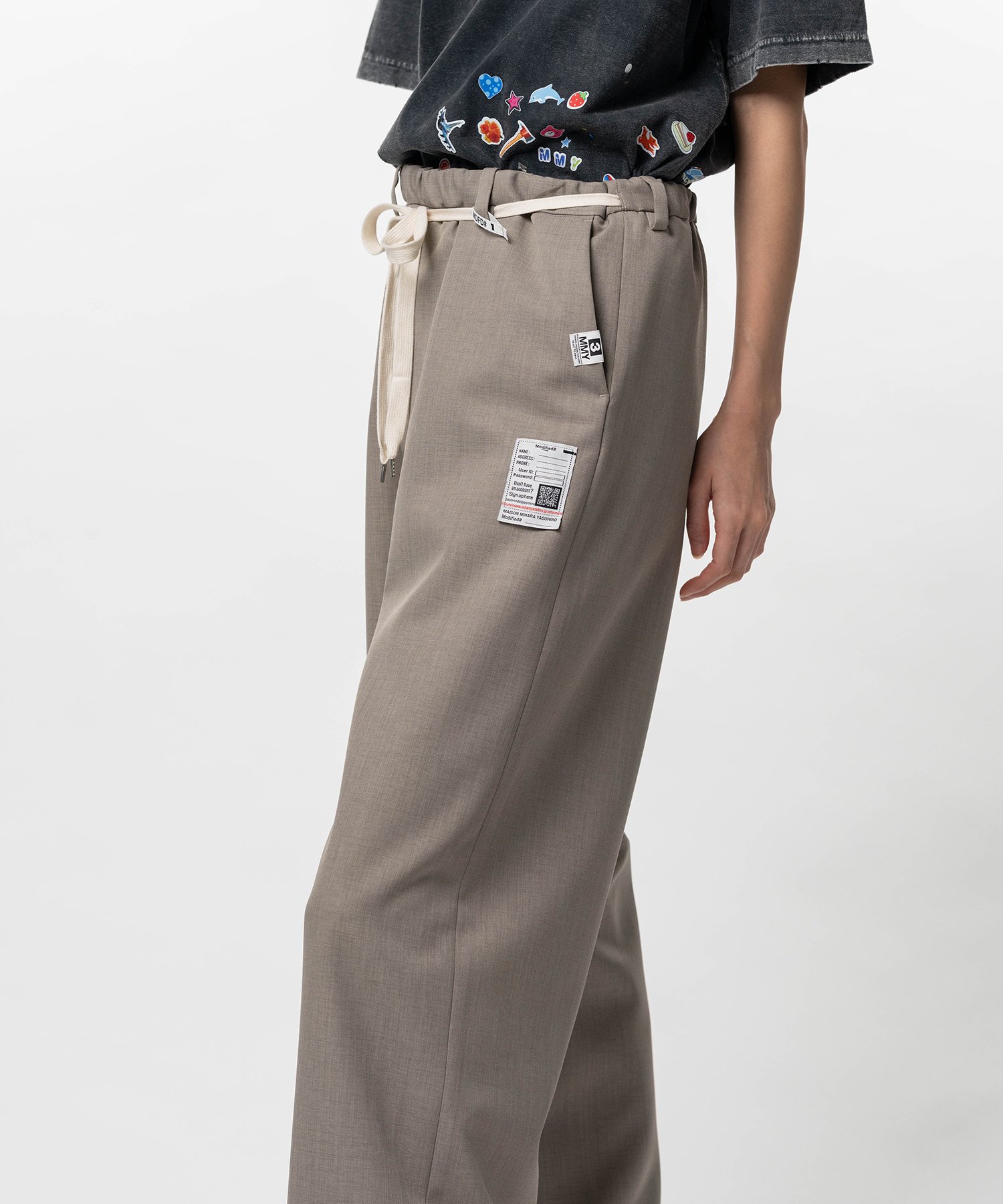 Wool Like Easy Pants