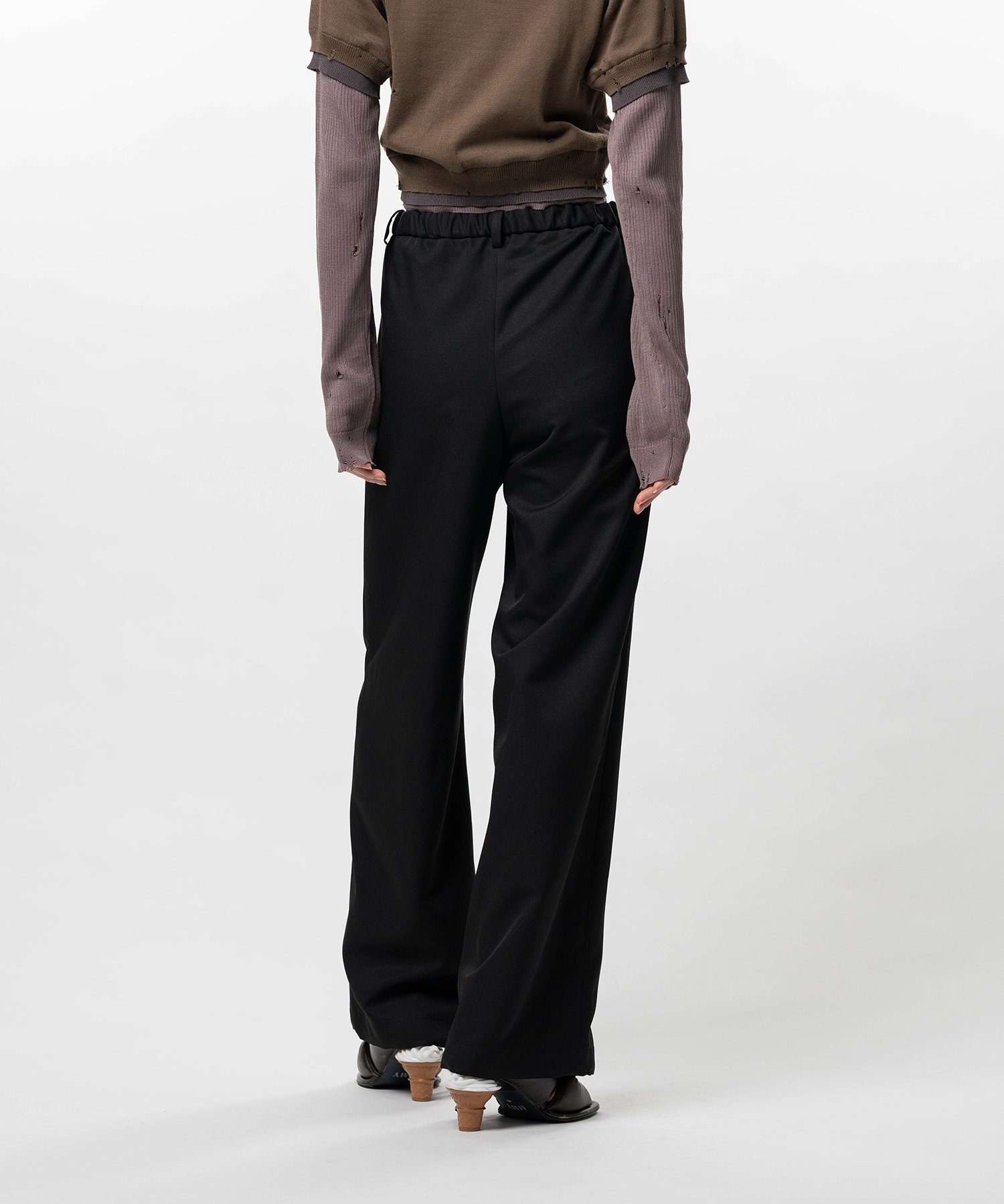 Wool Like Easy Pants