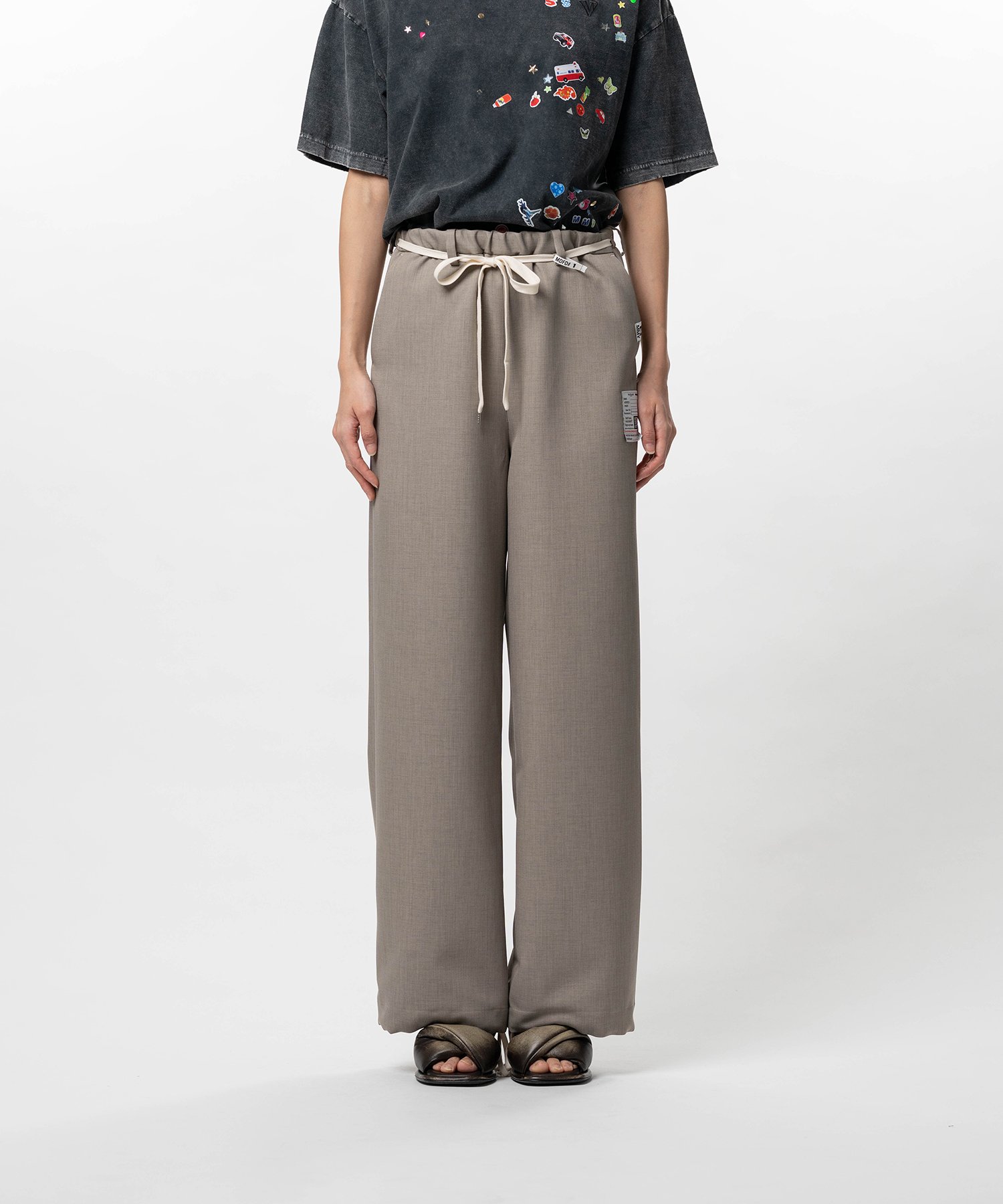 Wool Like Easy Pants