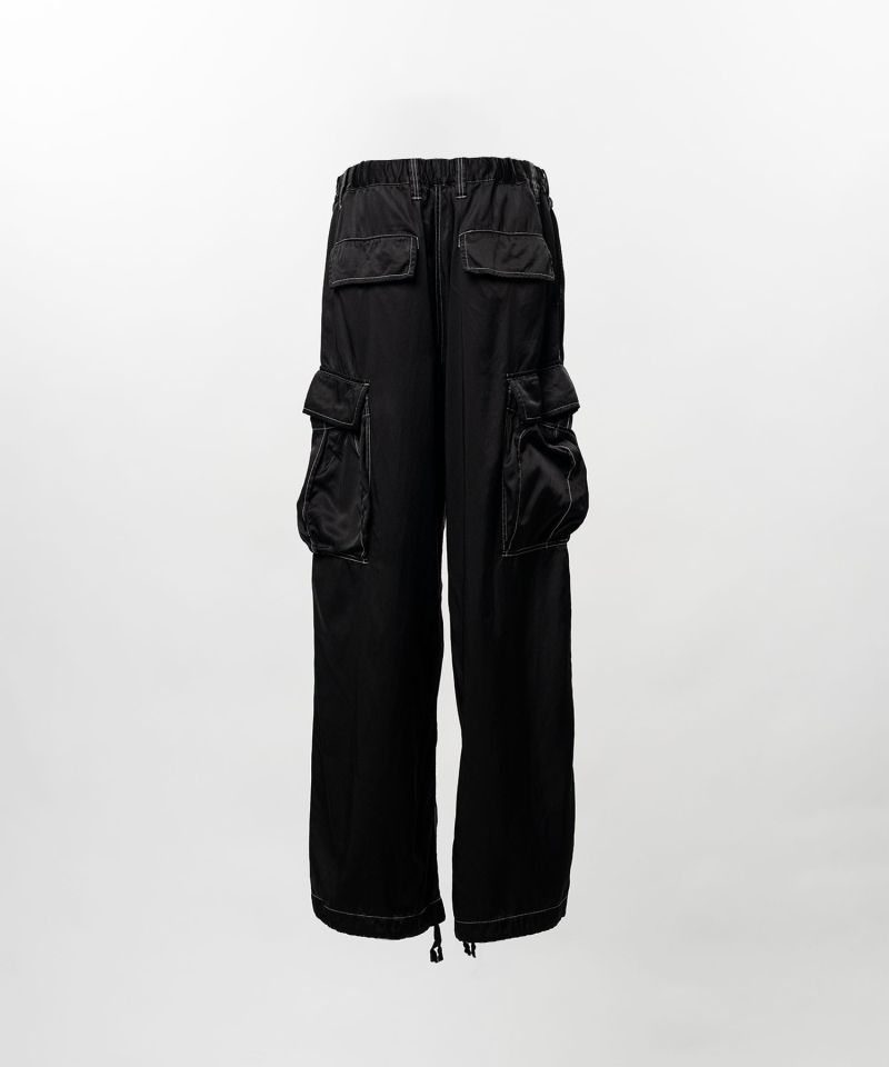 【EXCLUSIVE】Satin Cargo Pants
