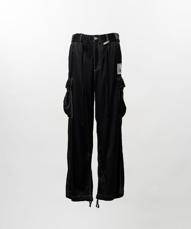 【EXCLUSIVE】Satin Cargo Pants