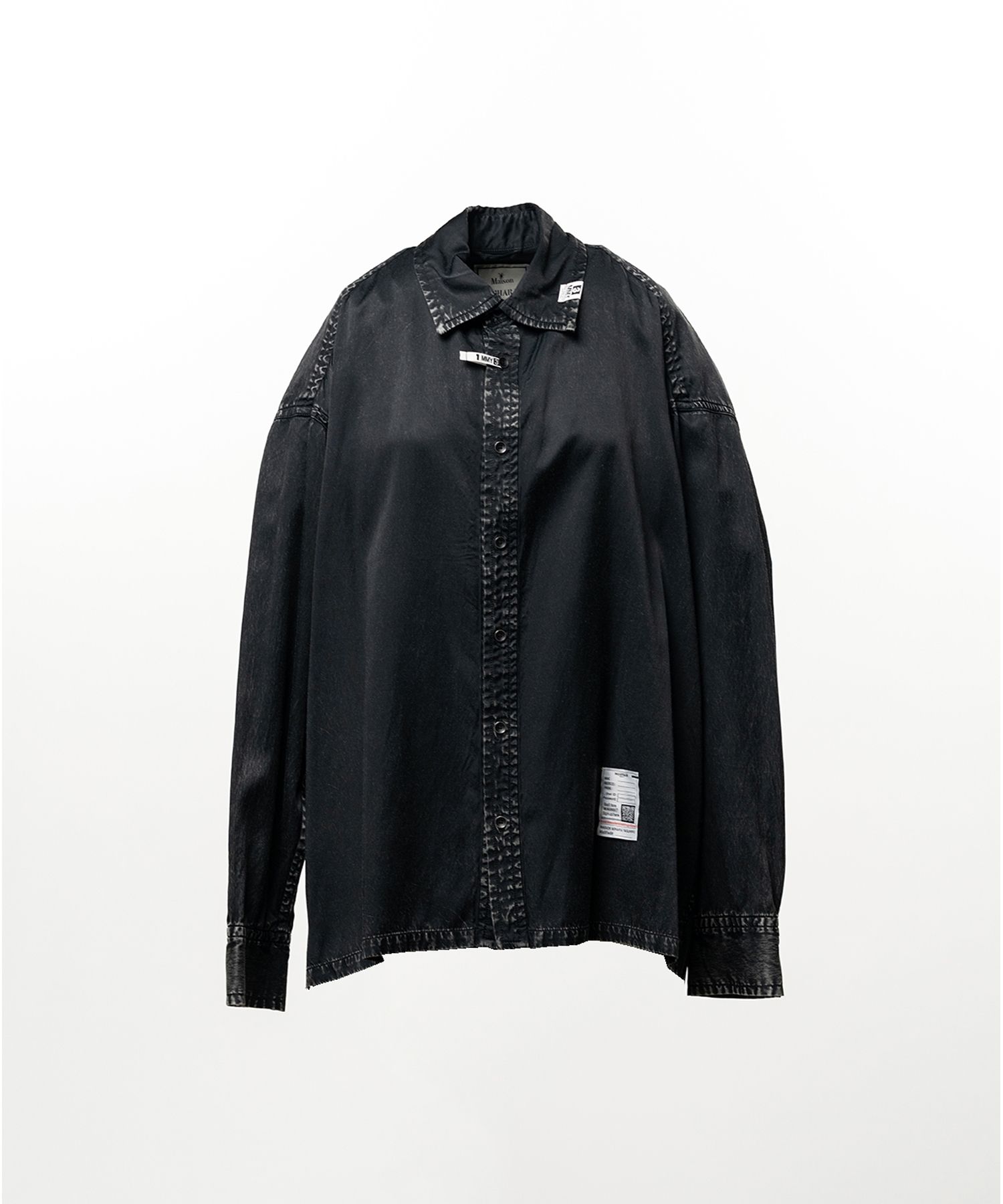 Vintage Like Satin Shirt