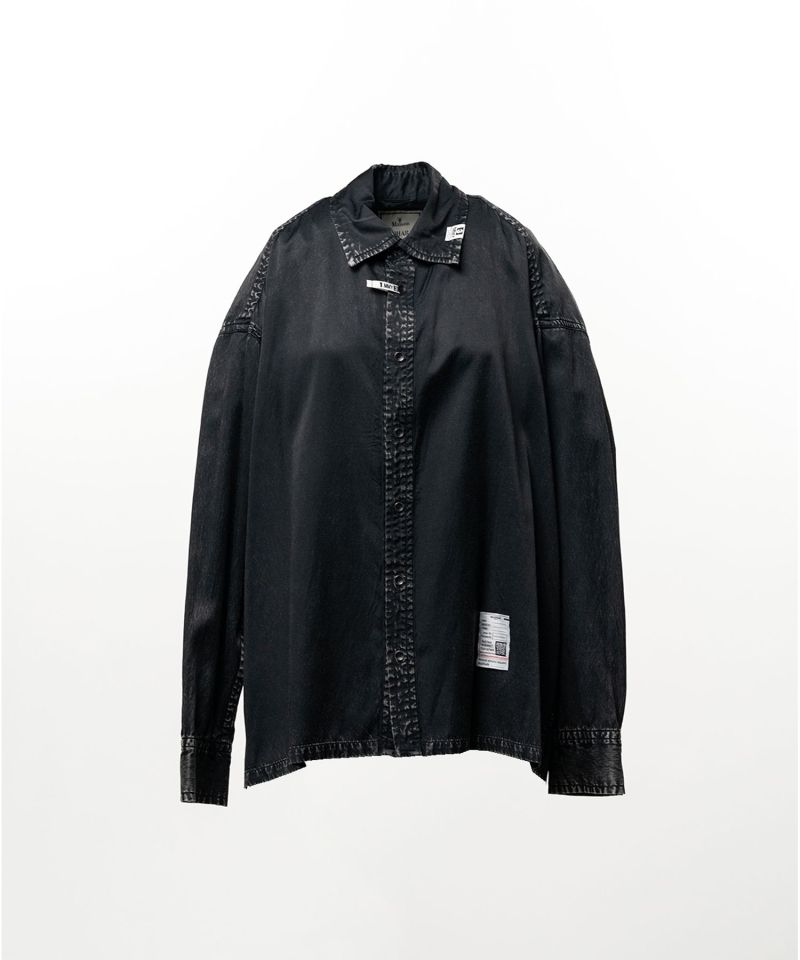 Vintage Like Satin Shirt