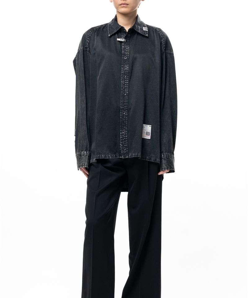 Vintage Like Satin Shirt