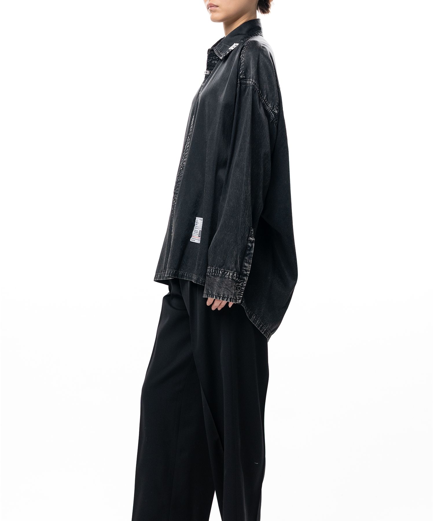 Vintage Like Satin Shirt