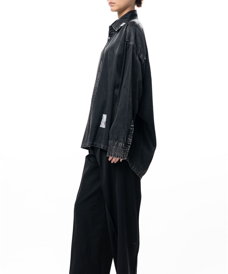 Vintage Like Satin Shirt