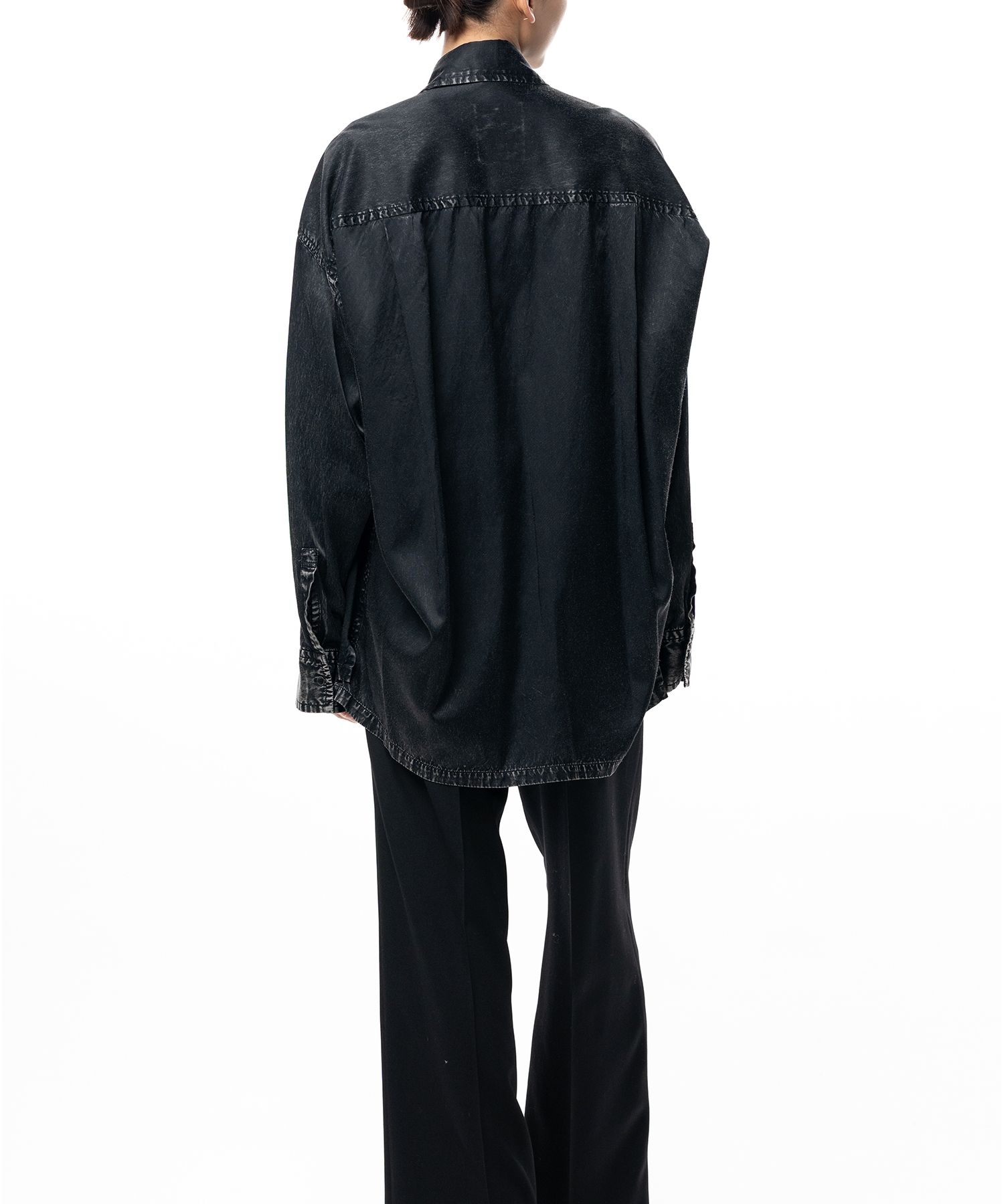 Vintage Like Satin Shirt