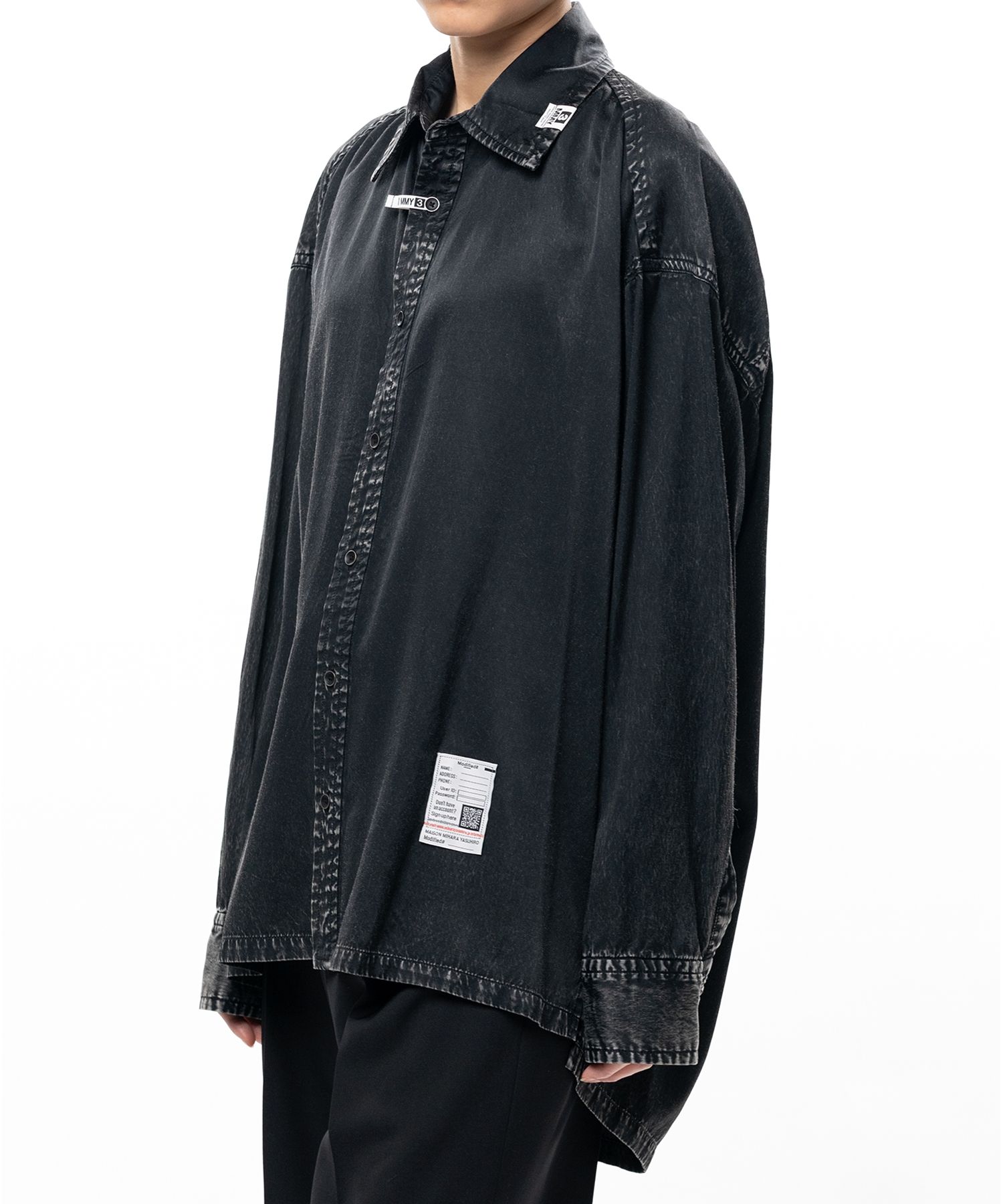 Vintage Like Satin Shirt