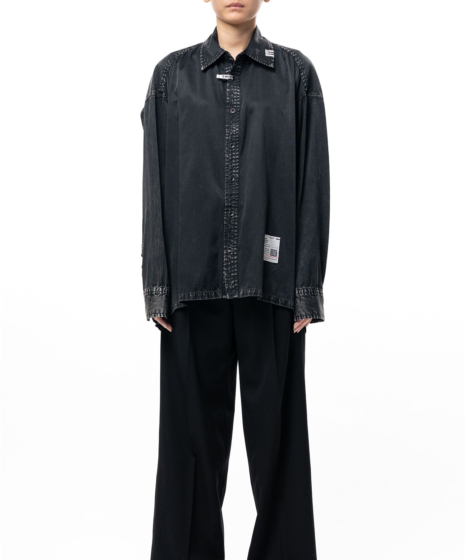 Vintage Like Satin Shirt