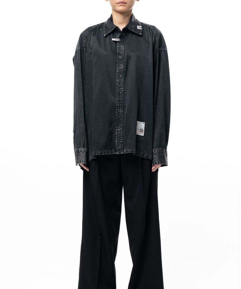 Vintage Like Satin Shirt