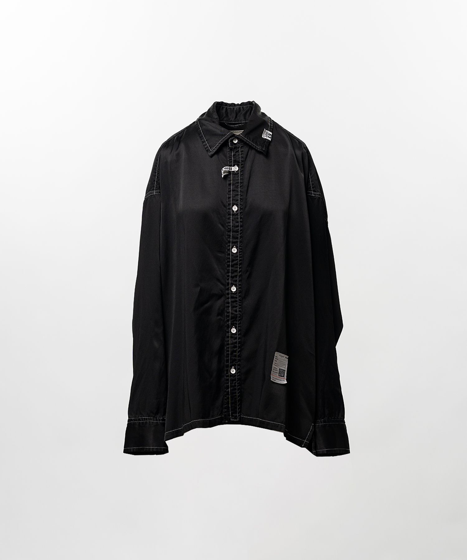 【EXCLUSIVE】Vintage Like Satin Shirt